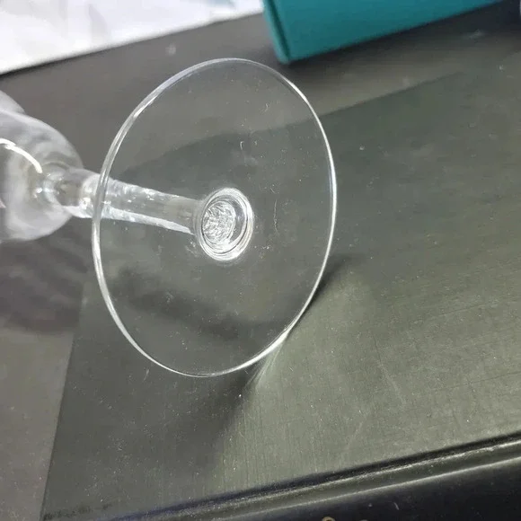 4 Morgantown Glass Co's Virginia Cordial Etched in Clear Wine/Water Glasses - Picture 5 of 16